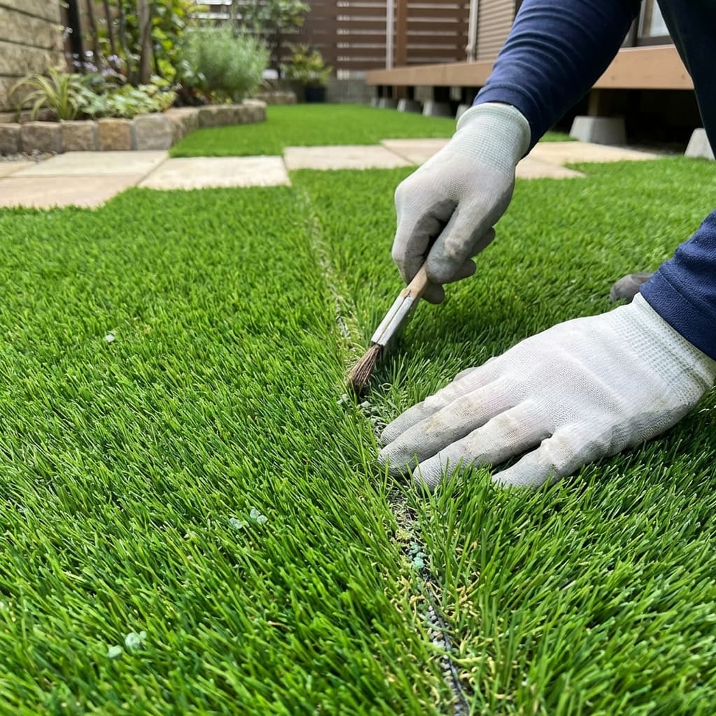 高品質人工芝施工事業